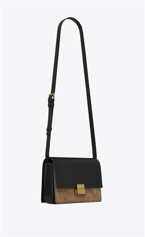 ysl medium bellechasse|Saint Laurent Bellechasse Medium Leather/Suede Satchel Bag.